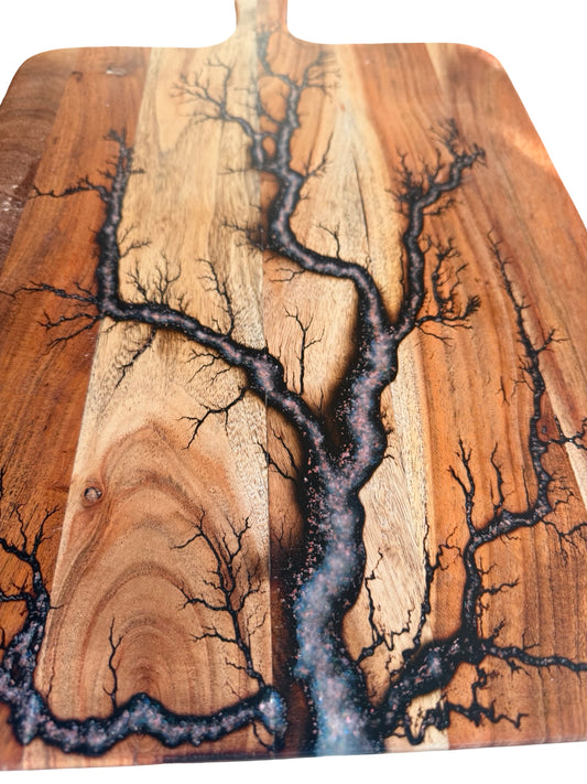Large Resin Paddle Board | Sparkle | Fractal Flow Designs | Australia