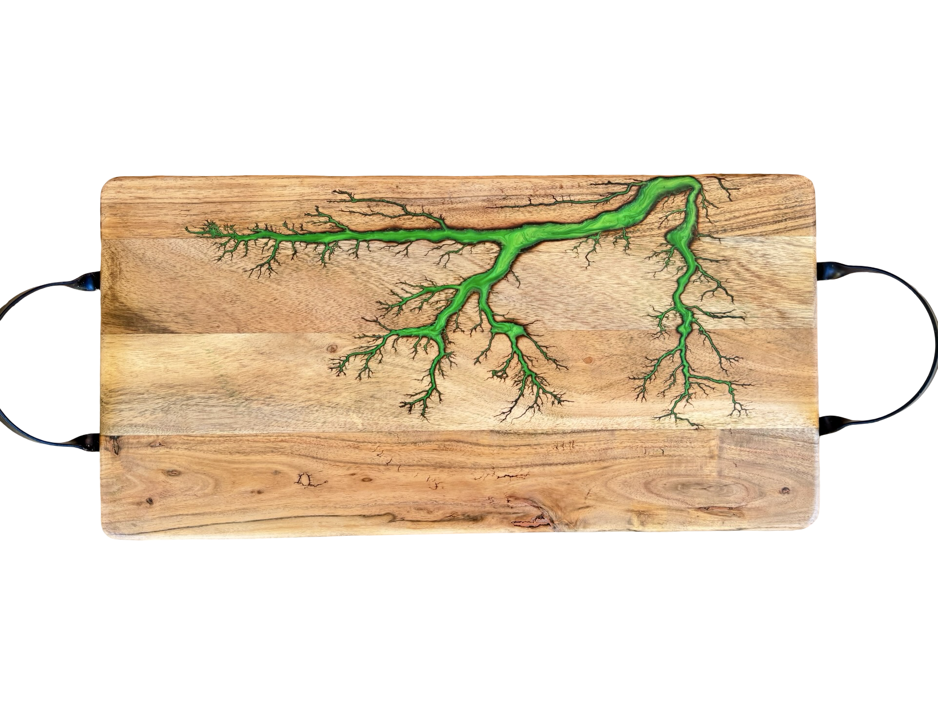 Artisan serving board, premium timber and resin construction, East Gippsland Australia